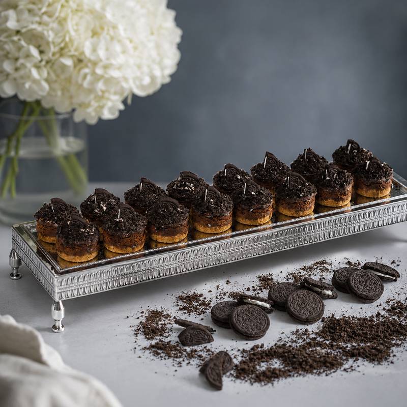Mini Oreo cheesecakes — from our Instagram