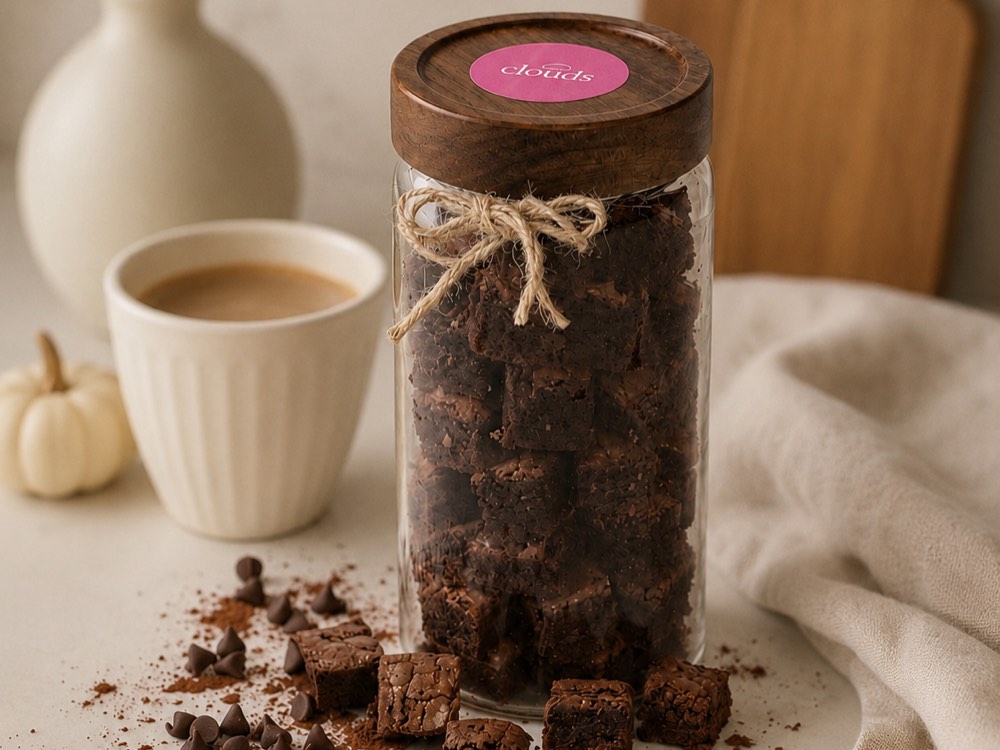 Fudgy chocolate brownies