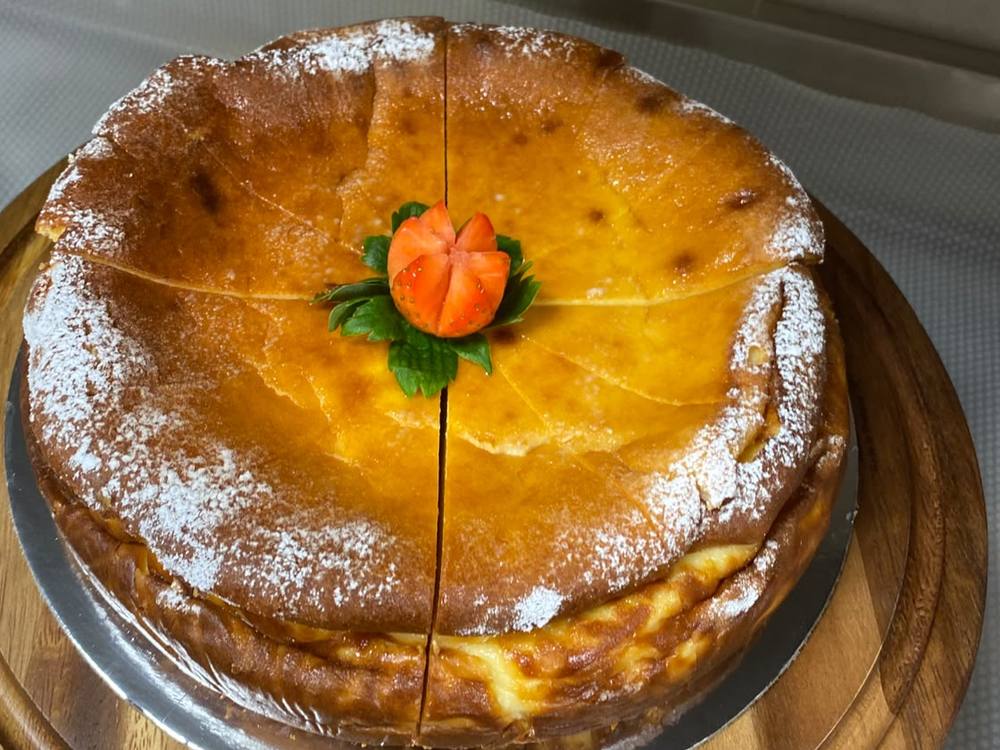 San Sebastian burnt cheesecake